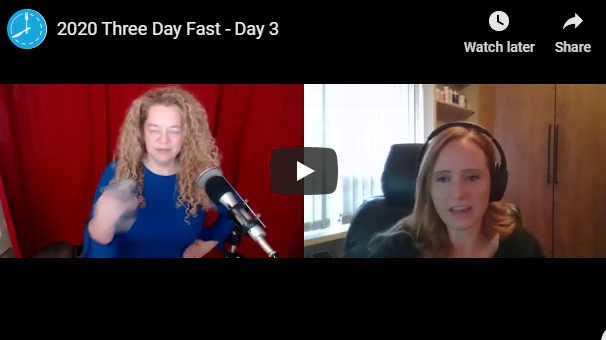 Day 3: Three Day Fast with Megan Ramos