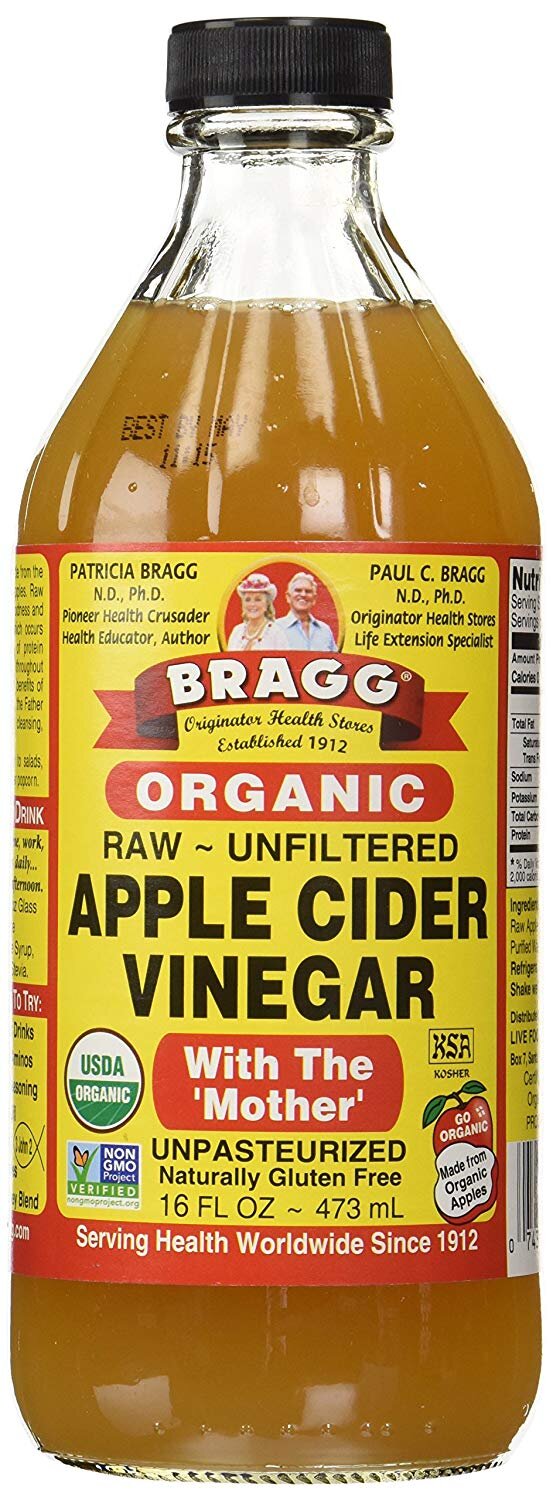 Bragg Organic Raw Unfiltered Apple Cider Vinegar