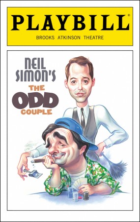 Marc Shaiman Composer &amp; Lyricist Odd Couple play bill