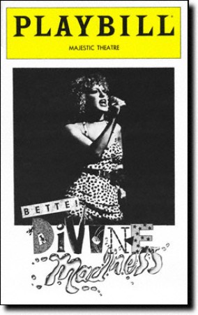 Marc Shaiman Composer &amp; Lyricist Bette Midler Divine Madness play bill