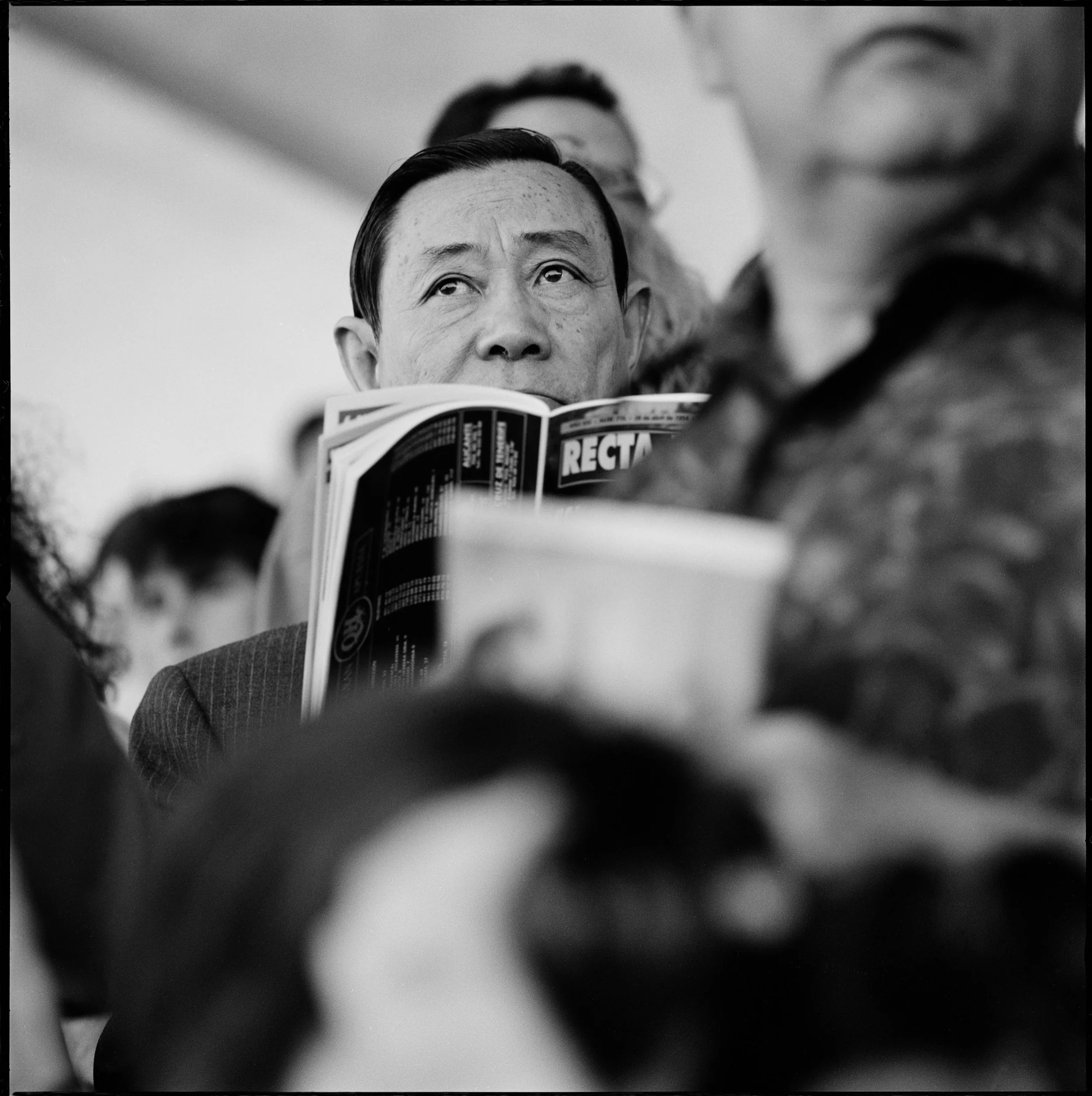 Racetrack Portraits taken in relation to the dramatic arc of a thoroughbred race: anticipation, revelation, reckoning.