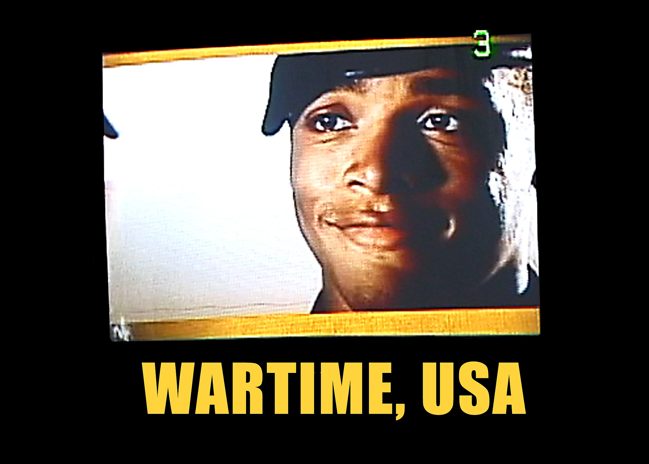 Wartime, USA 2006 | Color video | 20:00 An examination of Americans in a time of war, revealing a passive and pliable culture of consumption who’s participants are only too willing to loo the other way. More about Wartime, USA