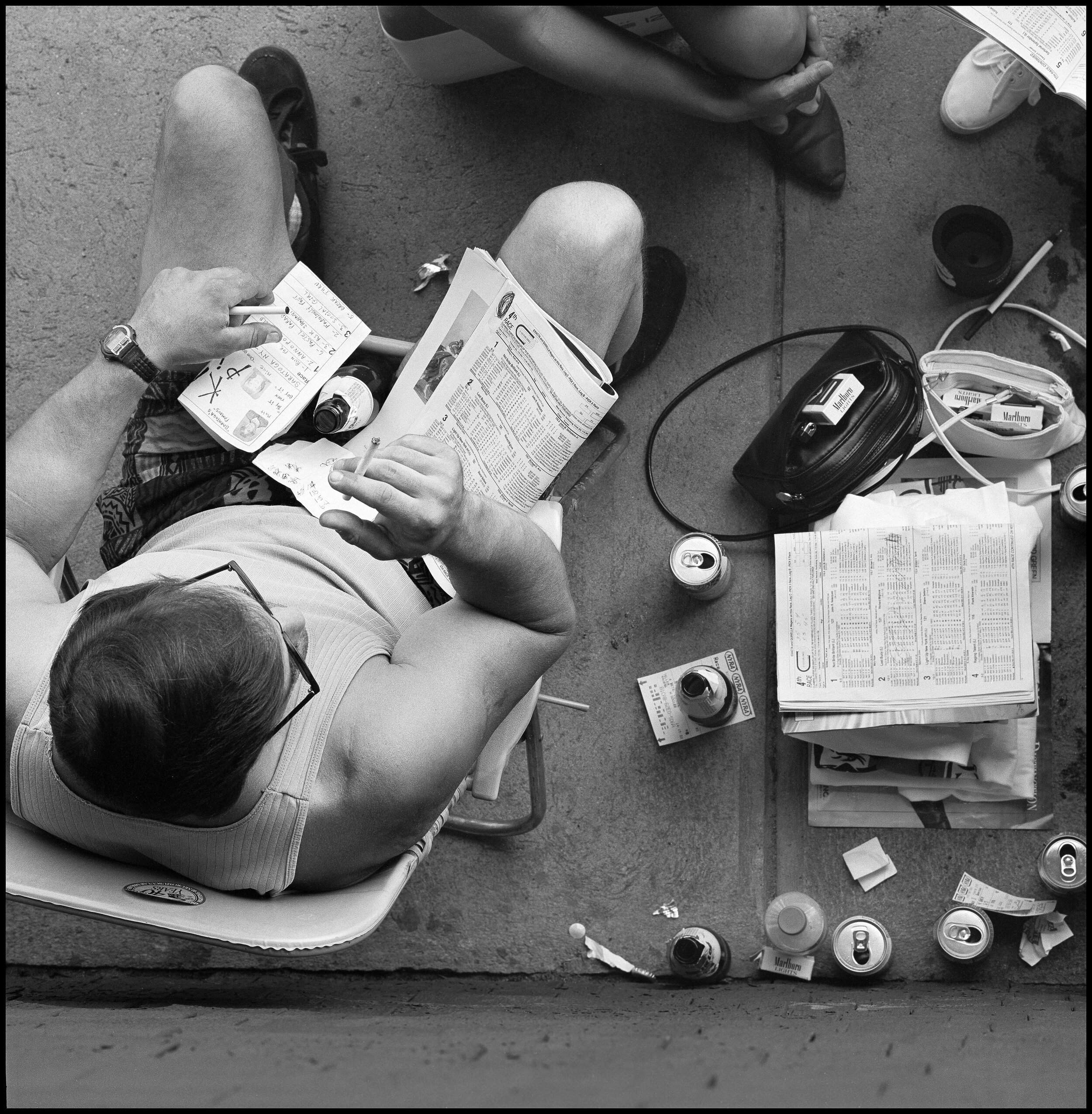 Saratoga Race Course , Saratoga Springs, New York. 1996