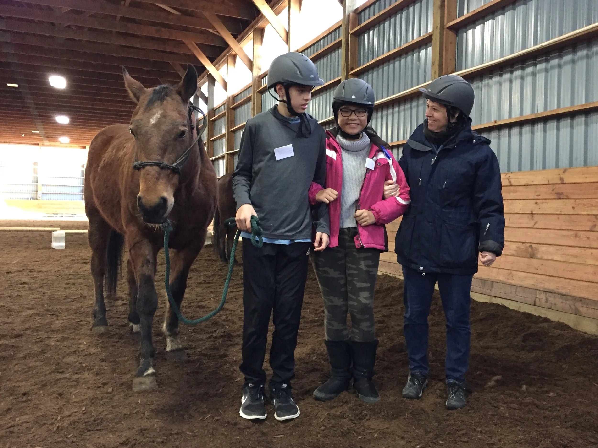 Burnaby youth are learning with horses at the Burnaby Equestrian Centre