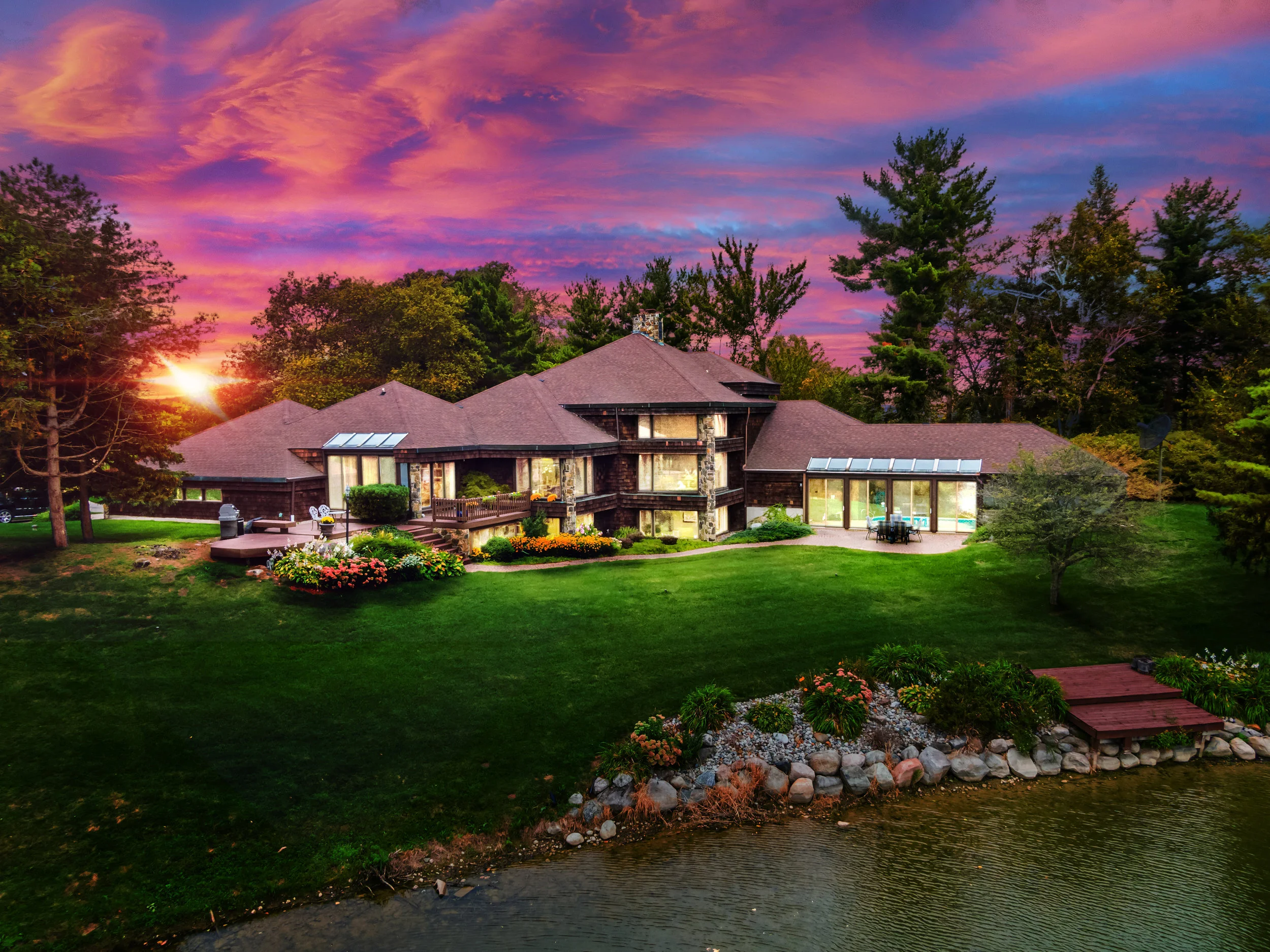 Frank Lloyd Wright Inspired Home