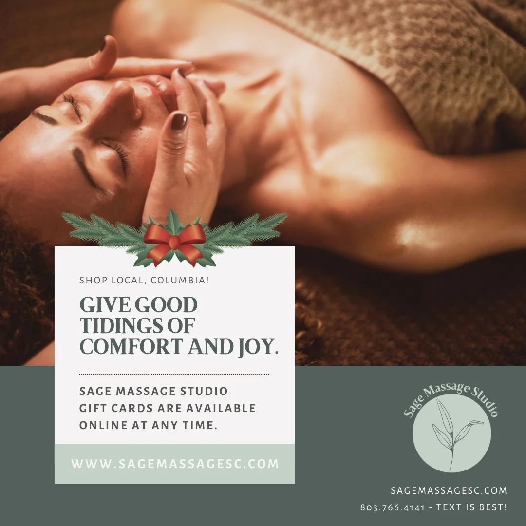 Support your local community this holiday season by shopping small! We have gift cards available online at any time, or check out our Spa Shop for the most perfect stocking stuffers!