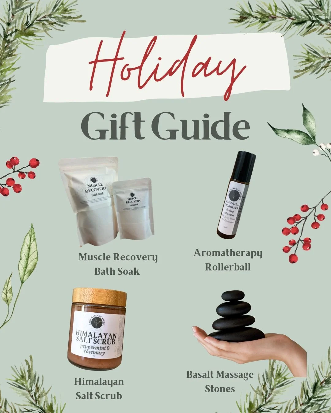 We have a ton of great items in our Spa Shop if you're looking for a unique, local gift for that special someone! Our Salt Scrub is a best seller!

#shoplocal #sodacity