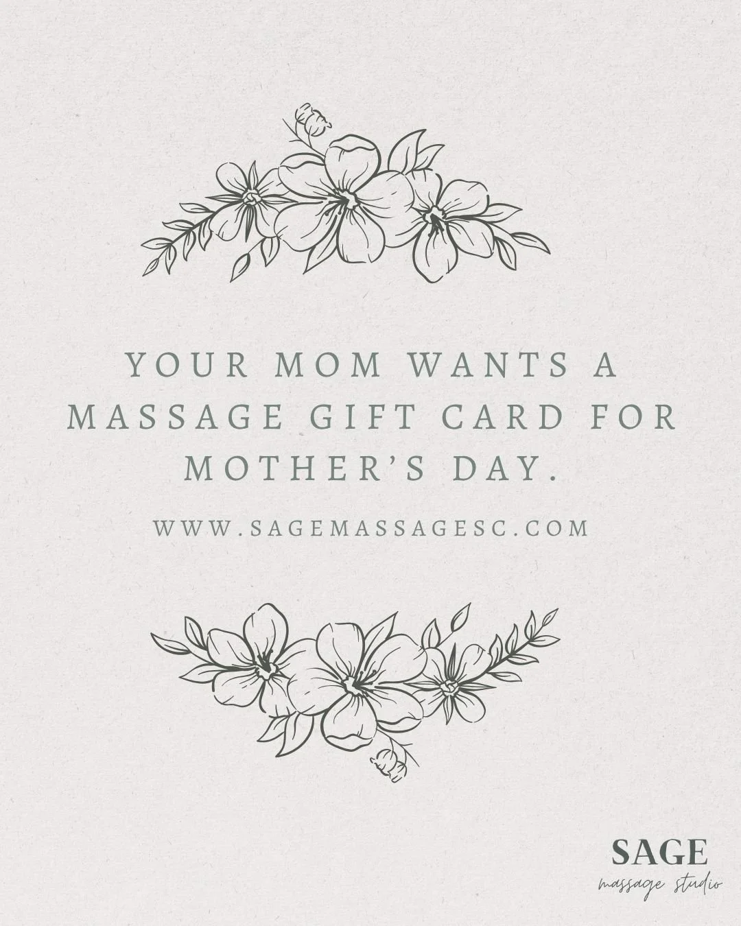 From one mom to another, all we want is to unwind and relax, right?! Send this not-so-subtle hint to a loved one to make it easy on everyone!

Text "Gift Card" to 803.766.4141 for more info!