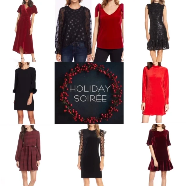 Holiday Soiree's and NYE Outfits