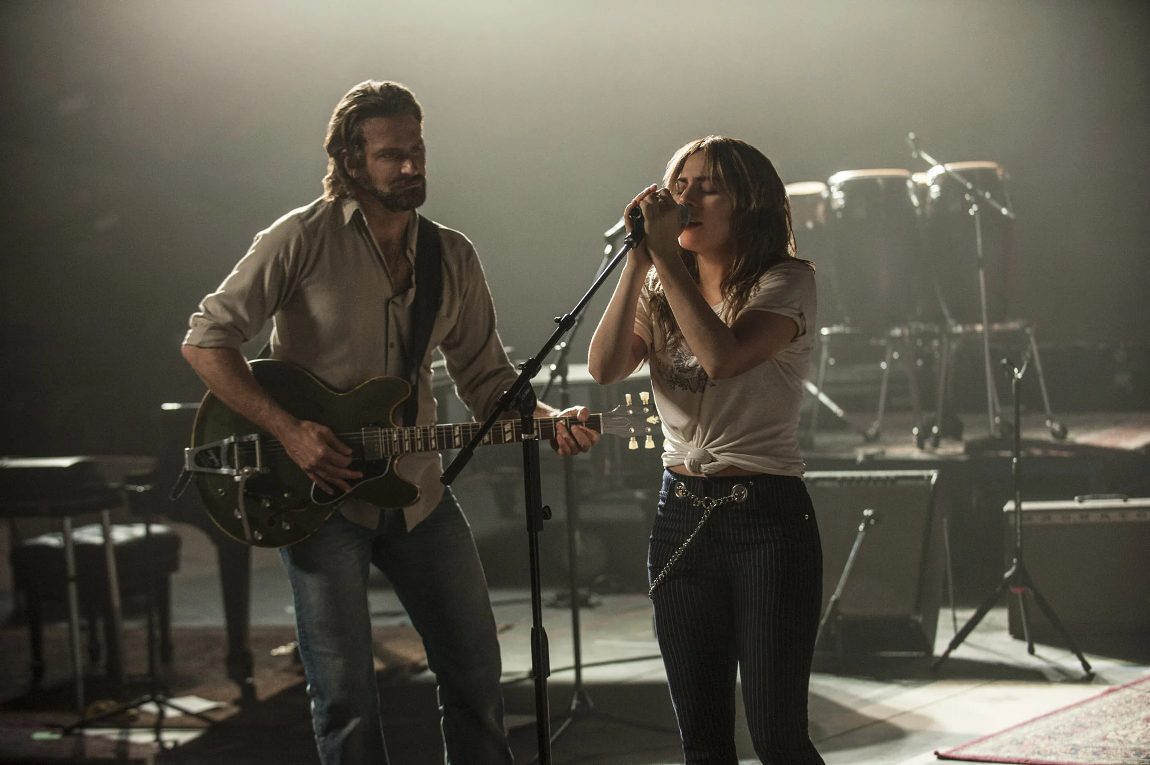 Bradley Cooper & Lady Gaga in A Star Is Born | Warner Bros.