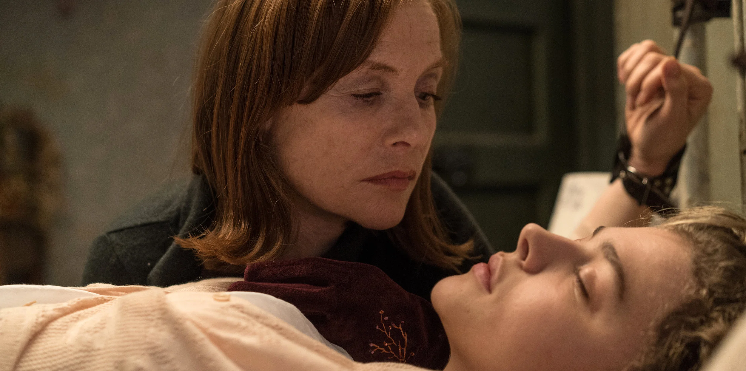 Isabelle Huppert and Chloë Grace Moretz | Focus Features