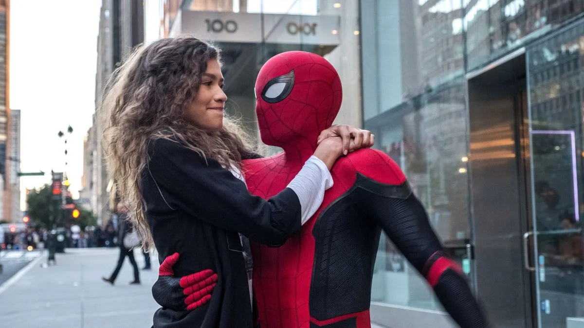 Zendaya and Tom Holland in Spider-Man: Far From Home | Sony Pictures Releasing