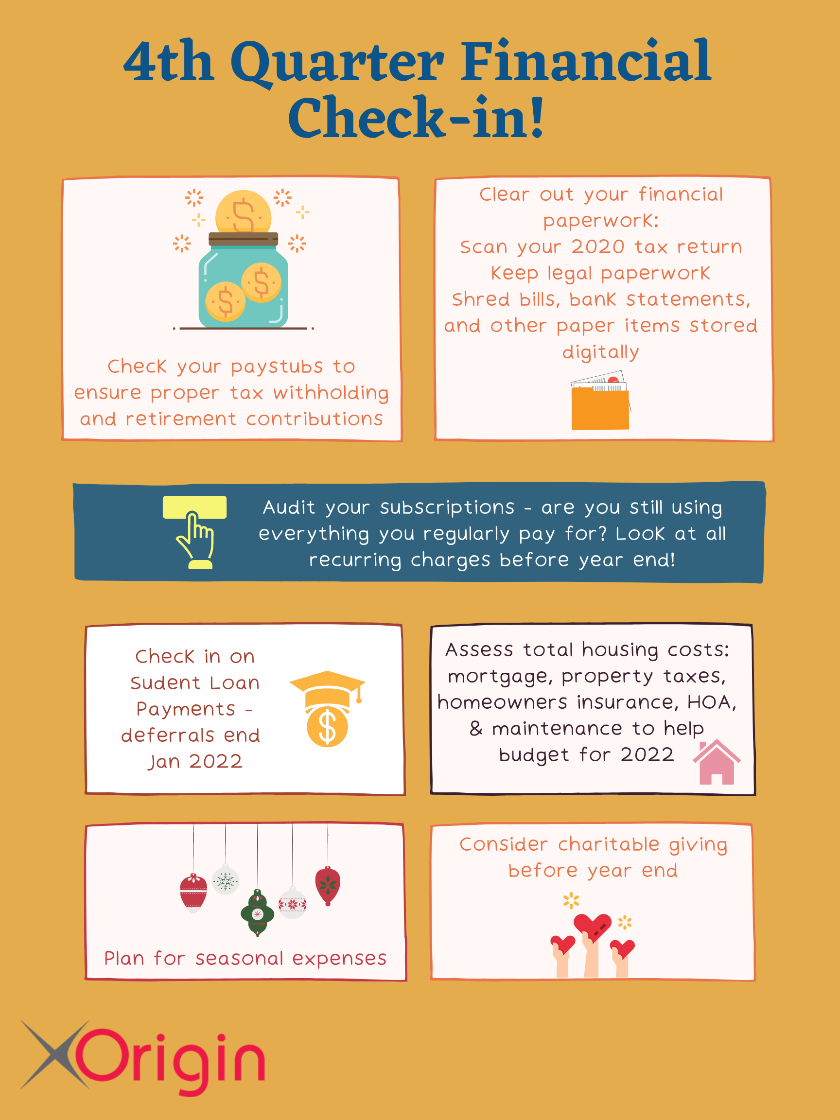 Fall Financial Check-in — Origin Wealth Advisers