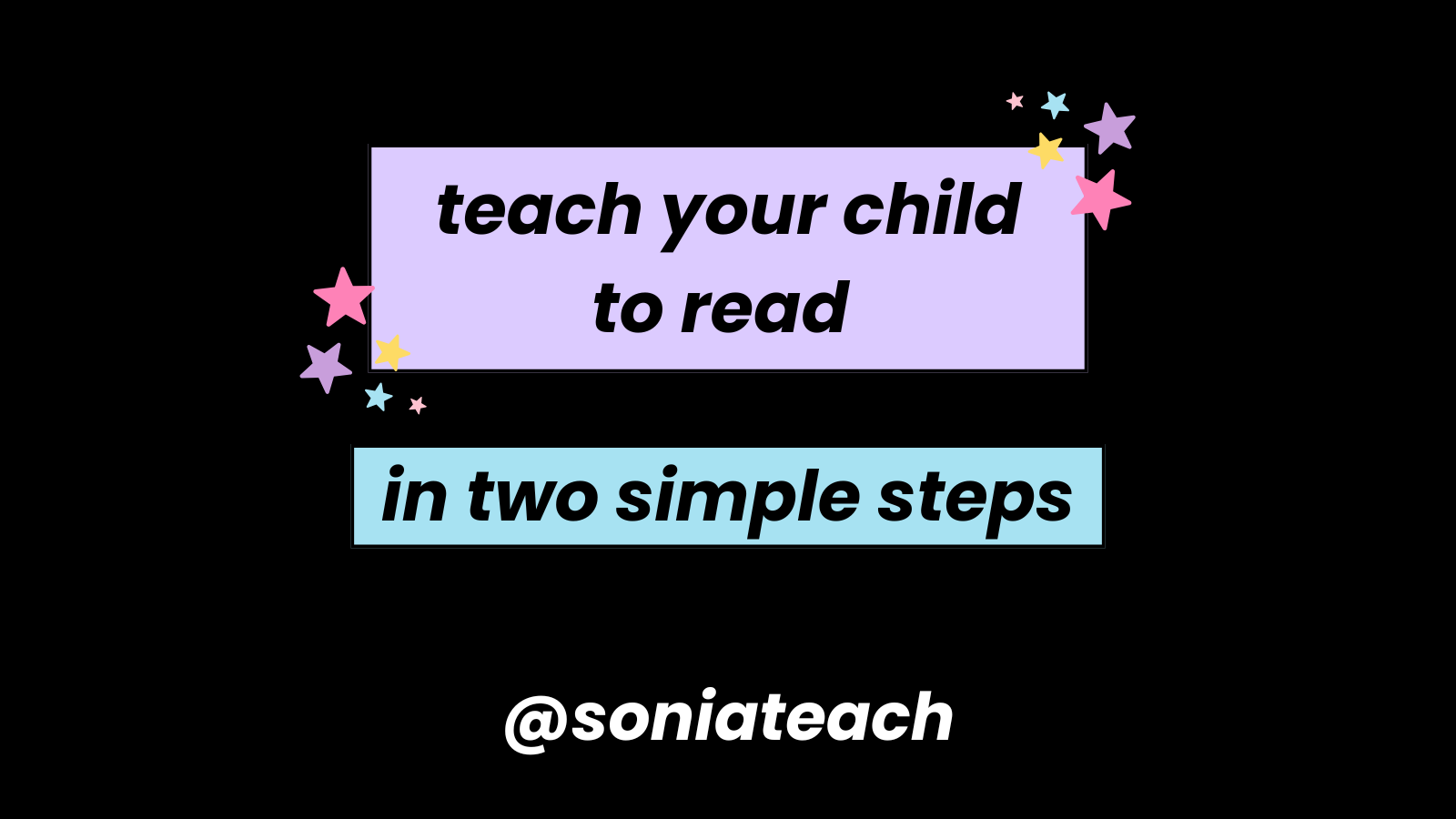 How To Teach Your Child To Read (without a teaching degree!)