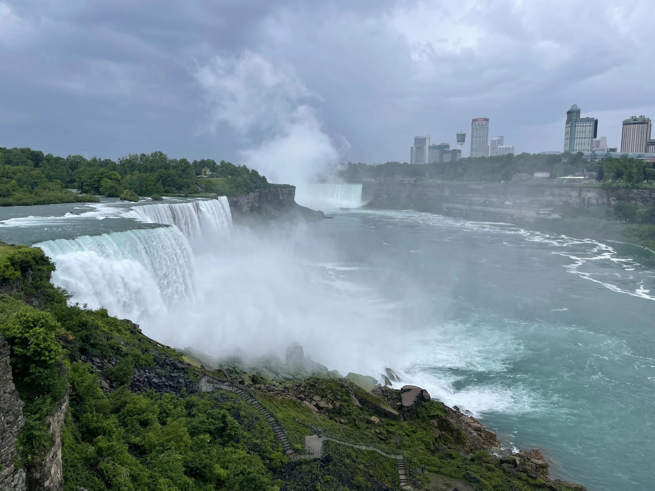 Incline Jail, Paintball Gun, and Getting Soaked Under a Waterfall at Niagara Falls