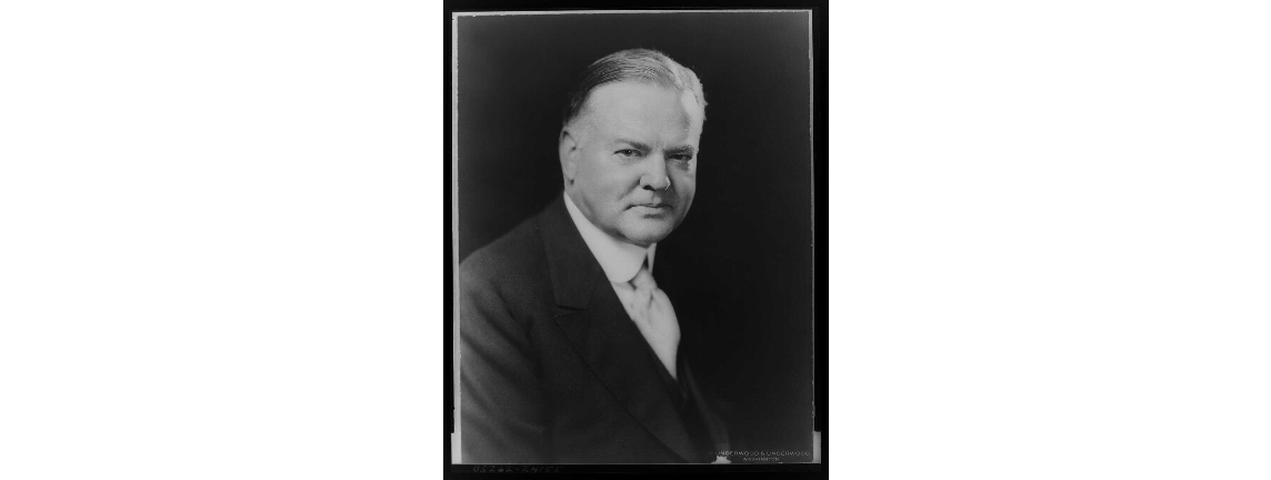  HERBERT HOOVER, Republican, defeated Democrat Alfred E. Smith in 1928 but lost to Democrat Franklin D. Roosevelt in 1932. Hoover carried Westchester and Mamaroneck both times. 