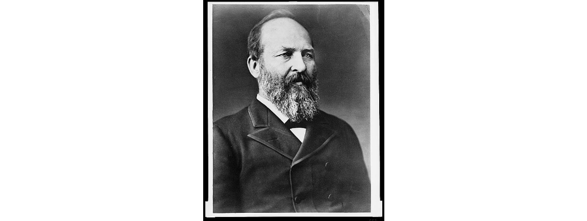  JAMES GARFIELD, Republican, defeated Democrat Winfield Hancock in 1880 but did not carry Westchester. Mamaroneck results were not available. 