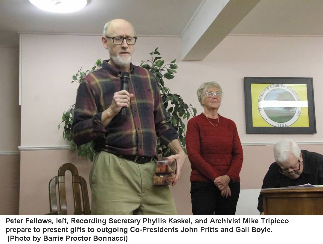 Peter Fellows Phyllis Kaskel Mike Tripicco with presentation captioned.jpg