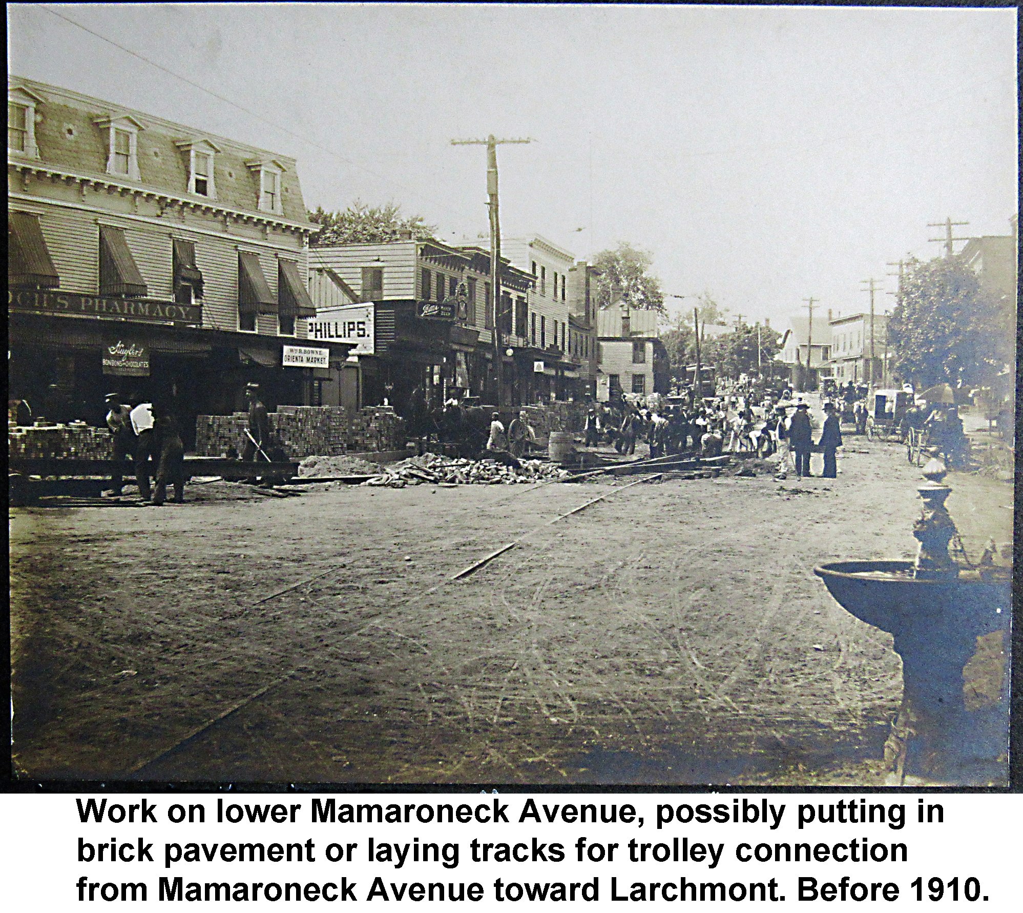 WD-10 Mamaroneck Avenue work pre 1910 captioned.jpg