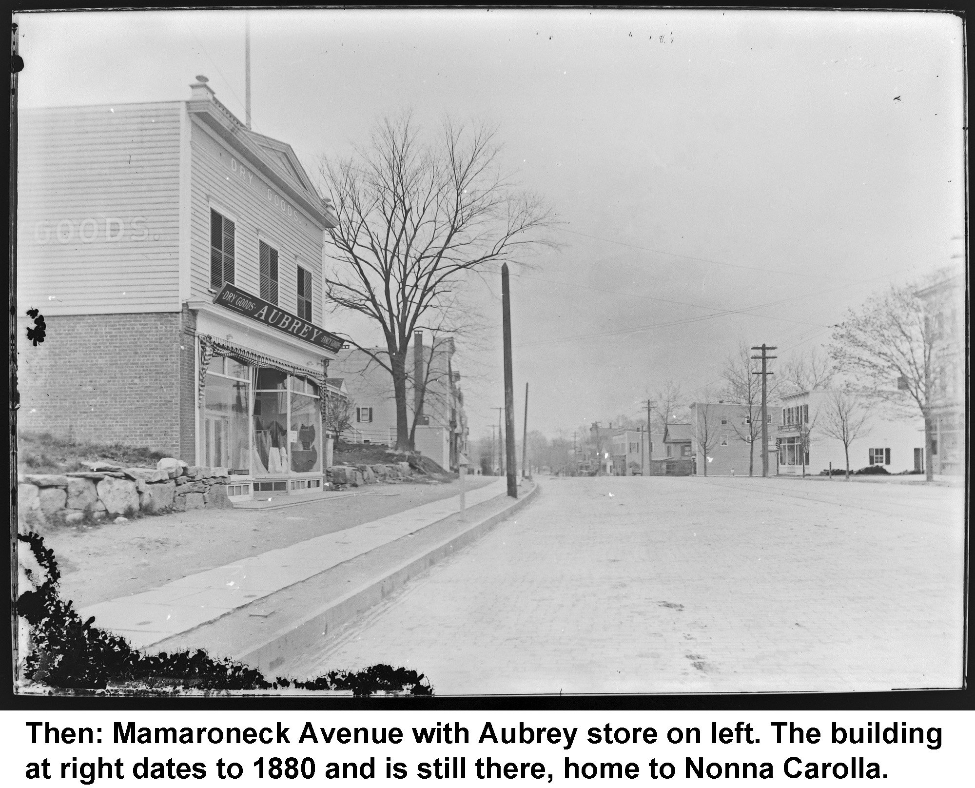 GN-020 Mamaroneck Avenue with Aubrey store on left captioned.jpg