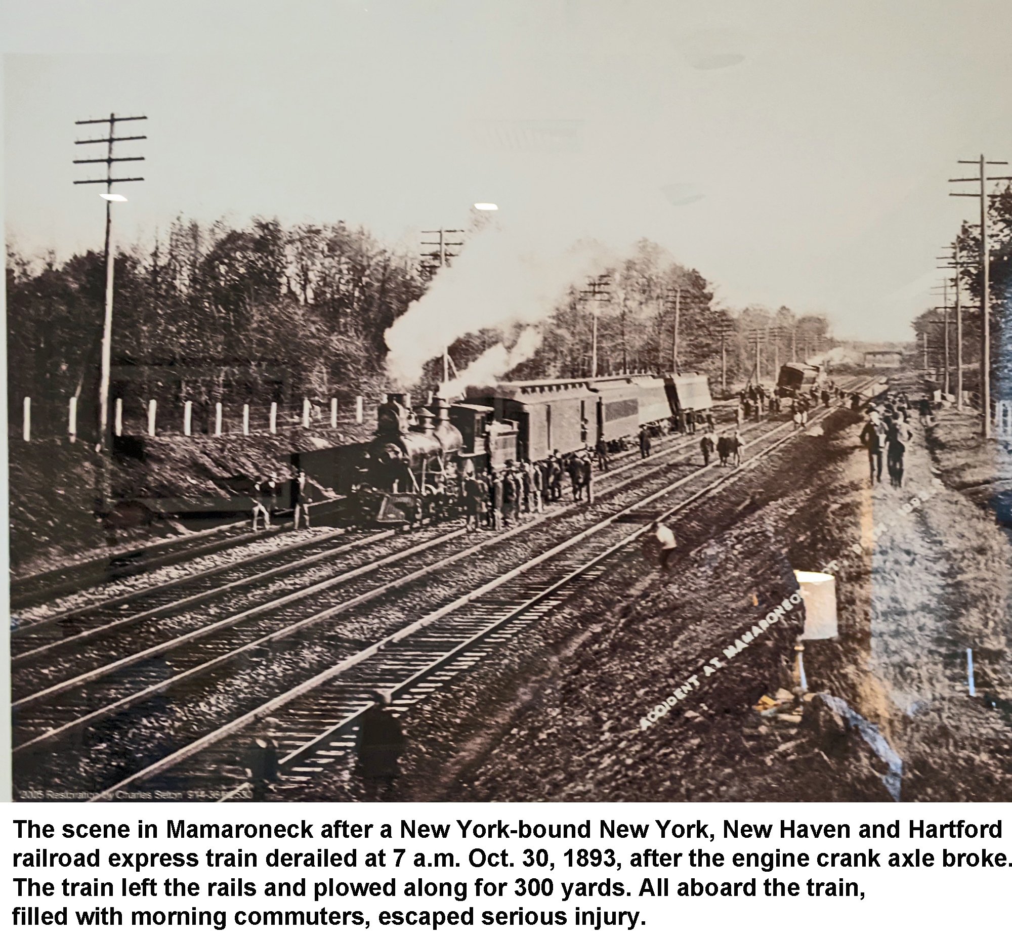 Train wreck 2 at Mamaroneck station Oct 30 1893 cropped 2 48px.jpg