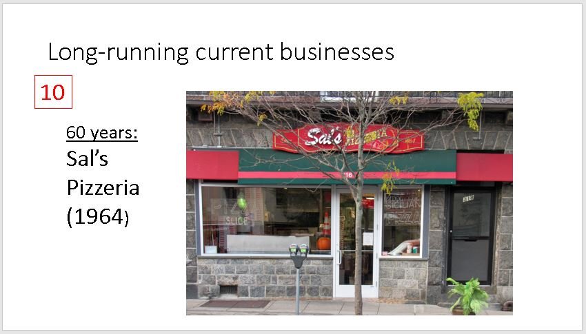 Slide 14 Mamaroneck Avenue Retrospective - Longest -running businesses - 10.JPG