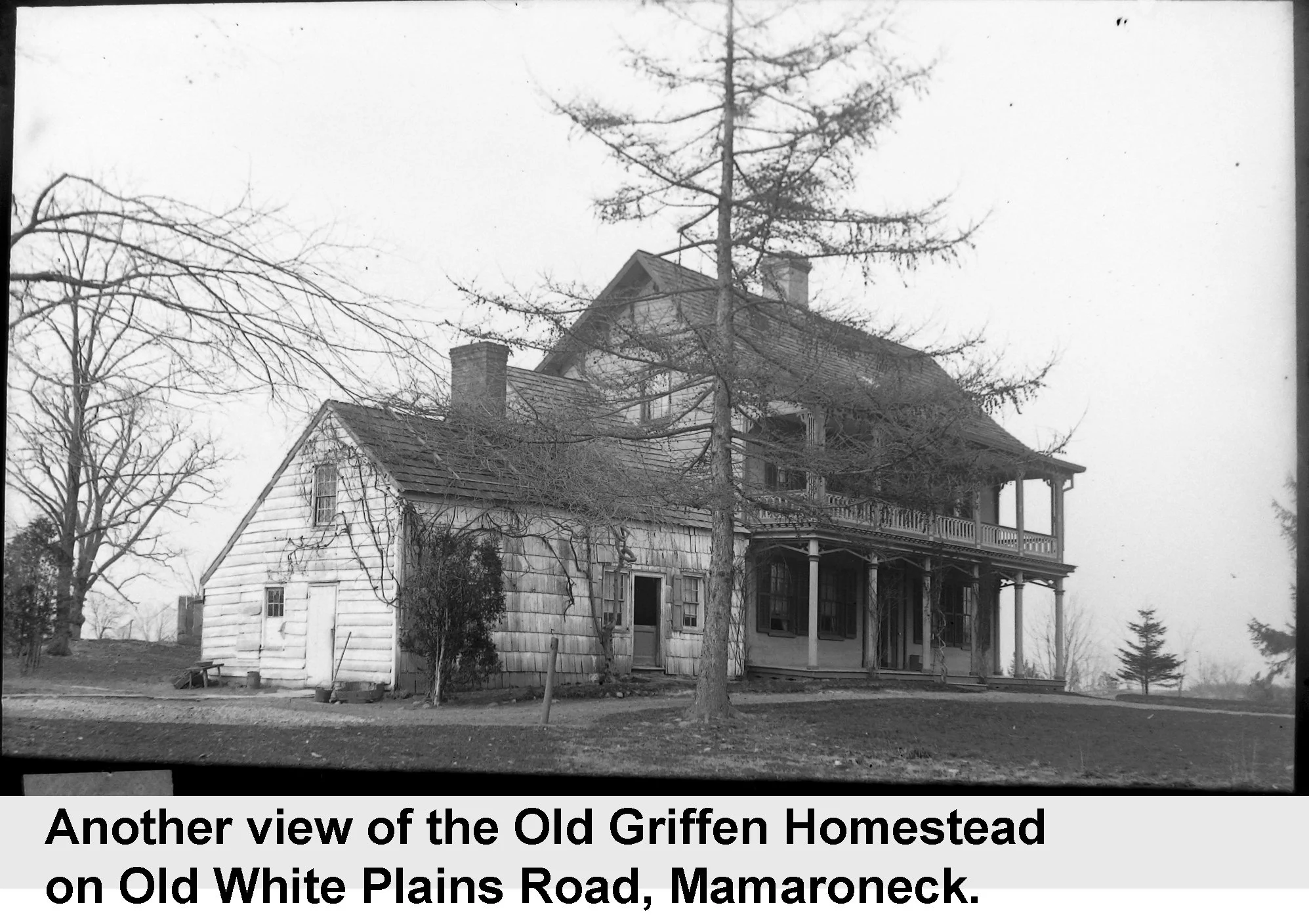 Another view of the Old Griffen Homestead