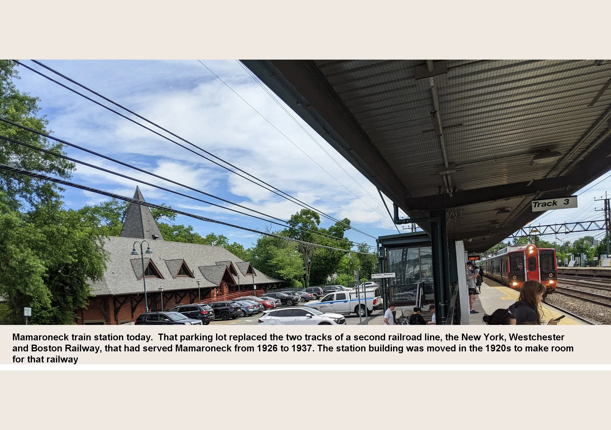 Mamaroneck train station in 2026