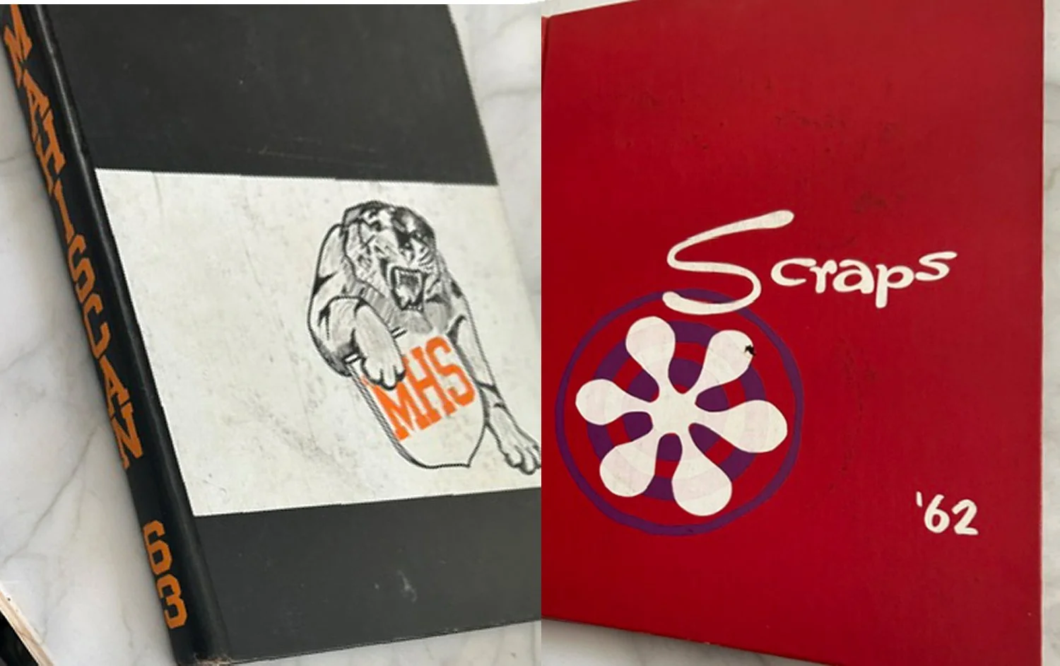 Mahiscan ans Scraps yearbooks