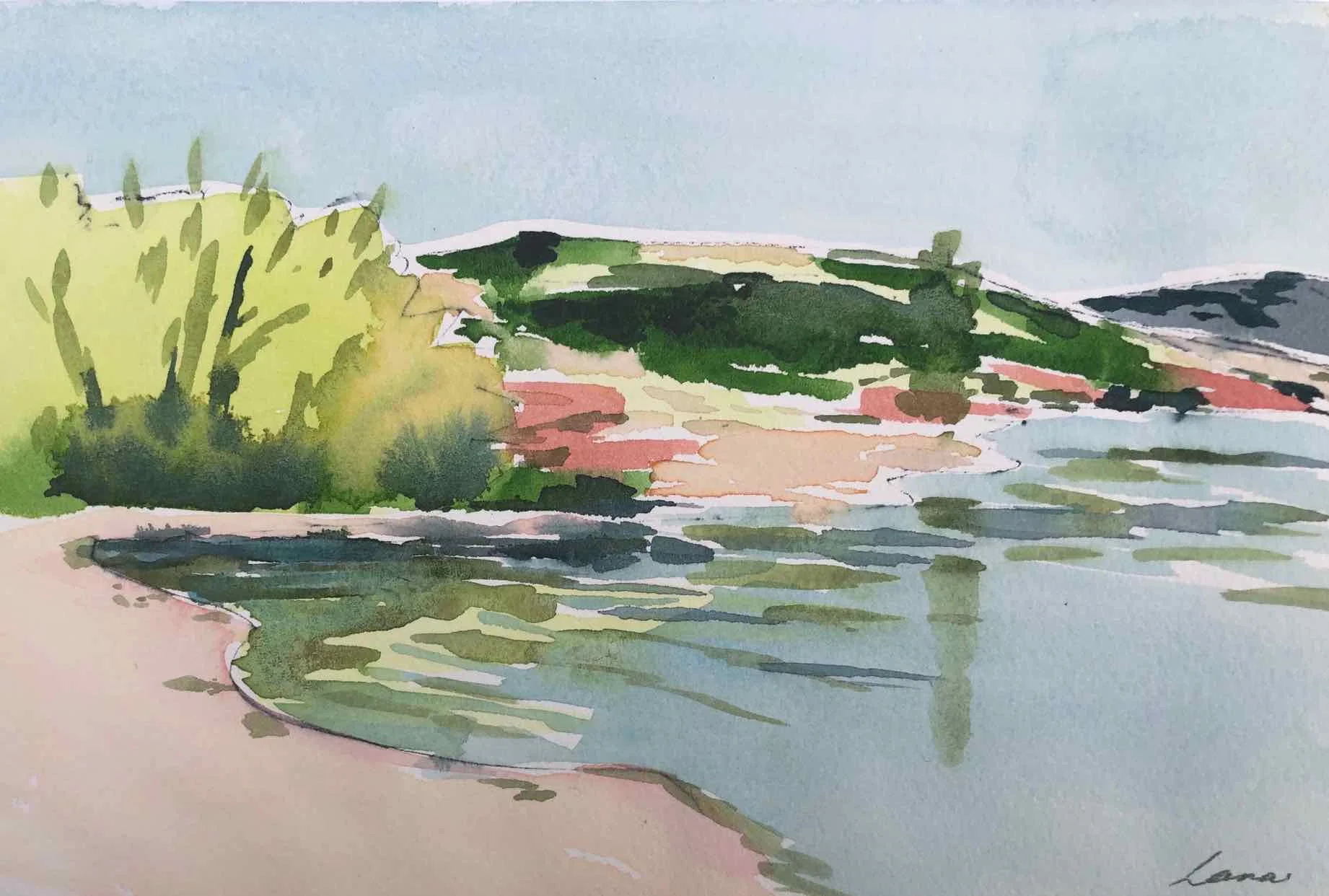 Spring Shore, Kal Lake. SOLD