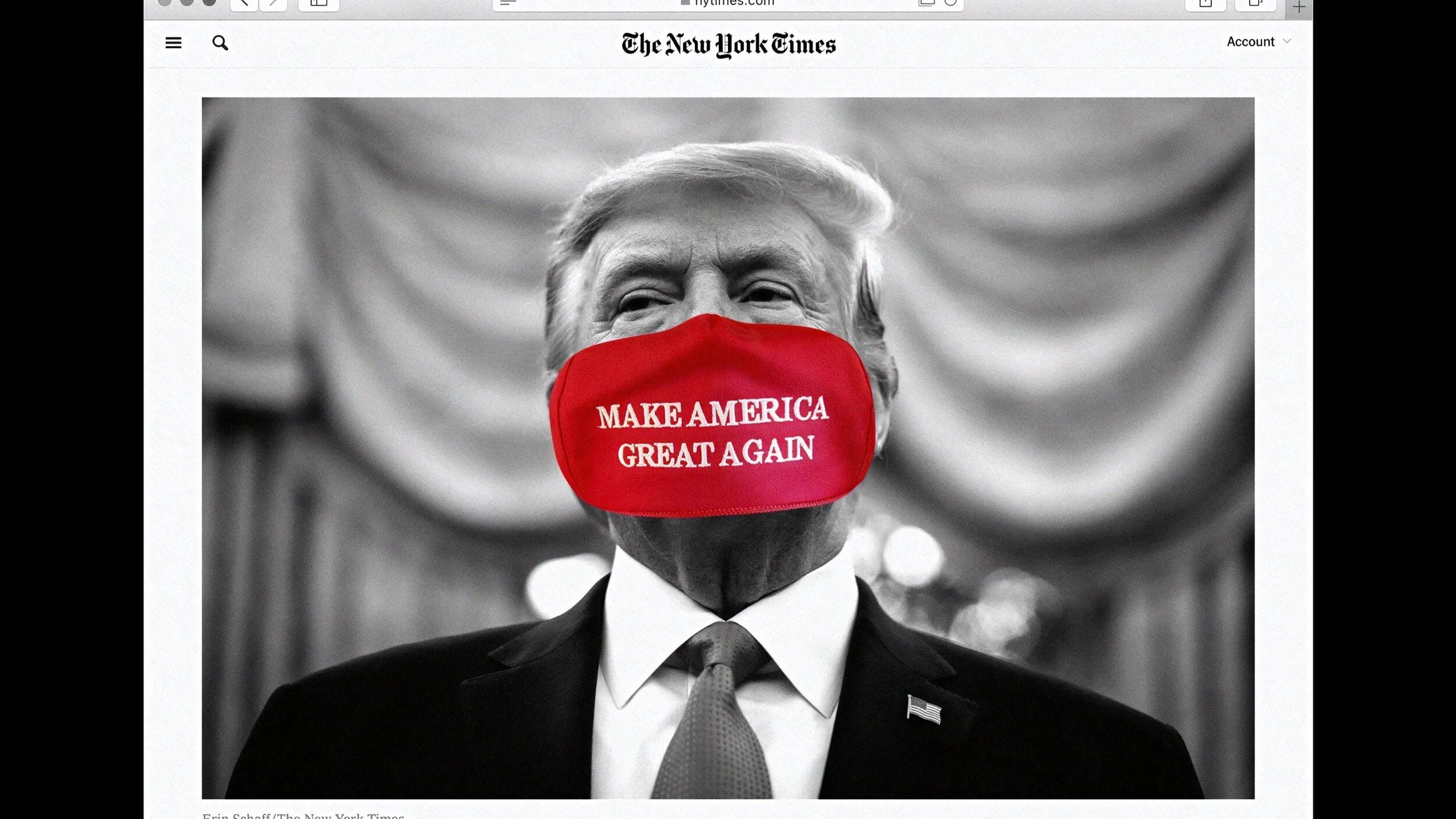 Estados Unidos y el coronavirus