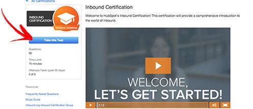 Certificado Internacional HubSpot de Inbound Marketing - Passo 4