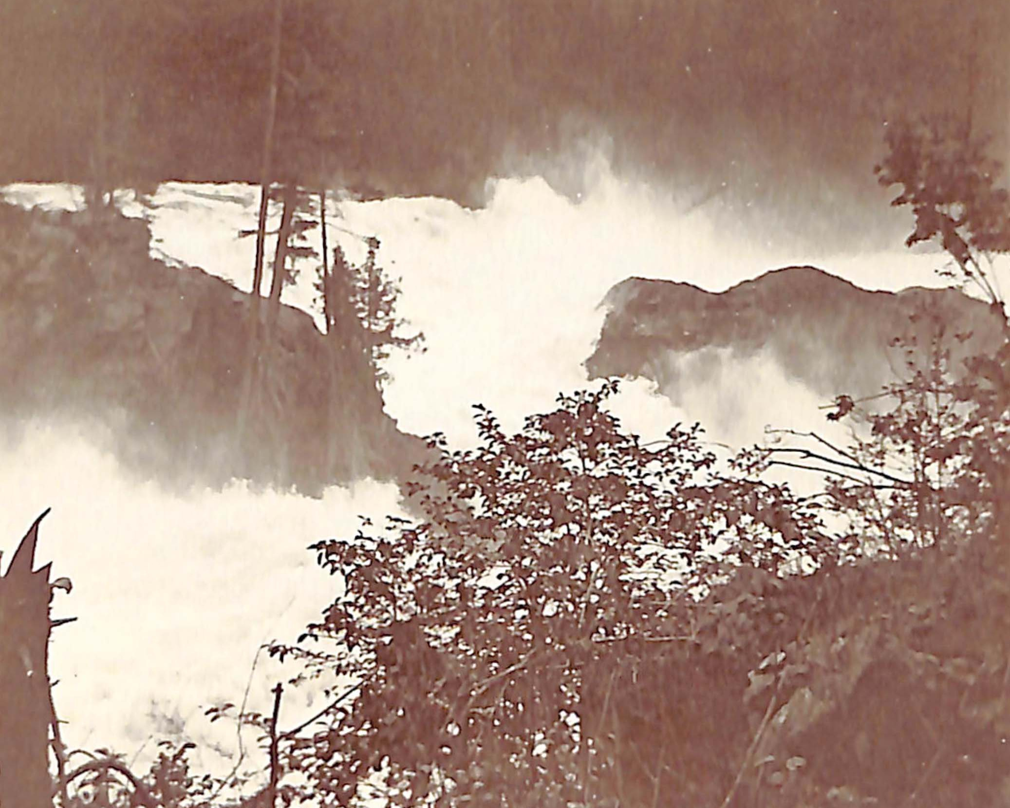 Photo 2330.0358: Upper Bonnington Falls, circa 1899.