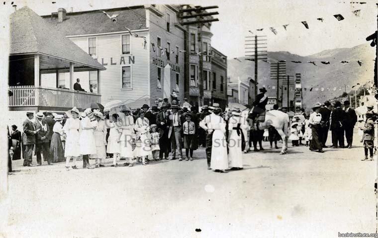  2311.0134 - Miners' Union Day Celebration in Rossland, BC 1911