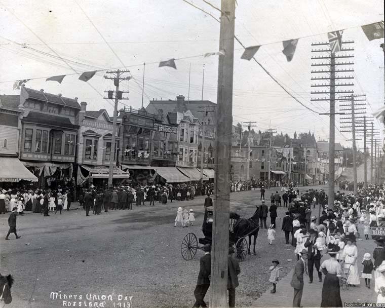 2333.0070 - Miner's Union Day in Rossland B.C. 1913