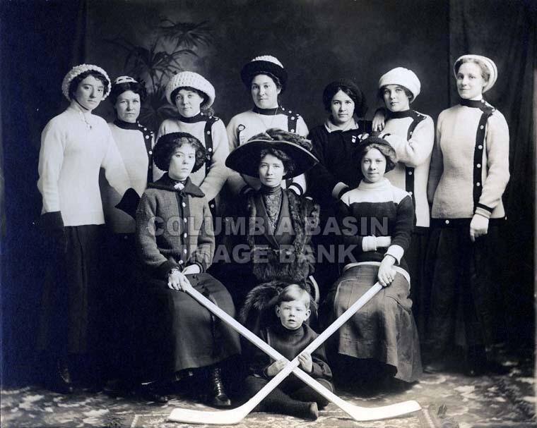 2285.0004: Rossland Ladies Hockey Team 1906