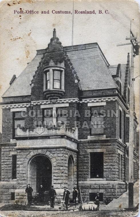 2276.0053: Rossland Post Office, circa 1903