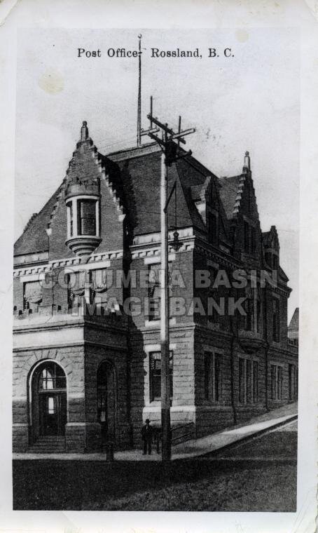 2276.0060: Rossland Post Office, circa 1920