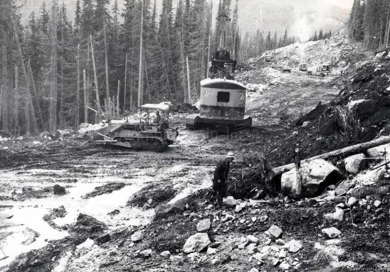 2318.0056: Construction of Highway 3B Rossland to Sheep Lake "Nancy Greene Lake" 1964