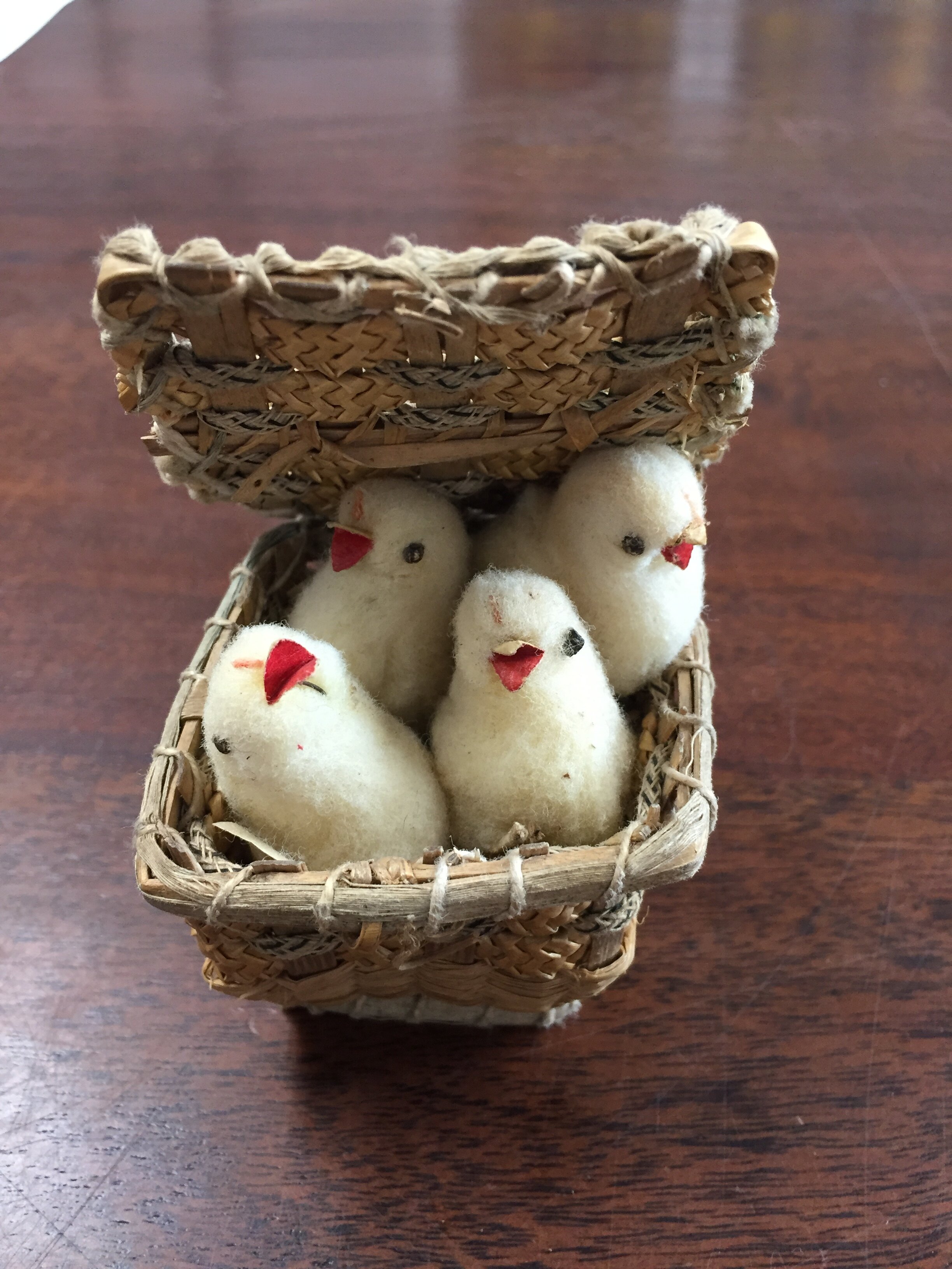 Artifact No.: 1981.113.1 - basket of chicks!