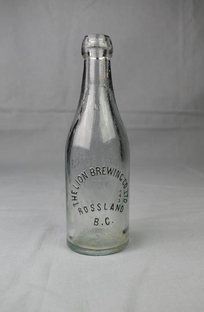  Lion Brewing Company bottle, date unknown. 