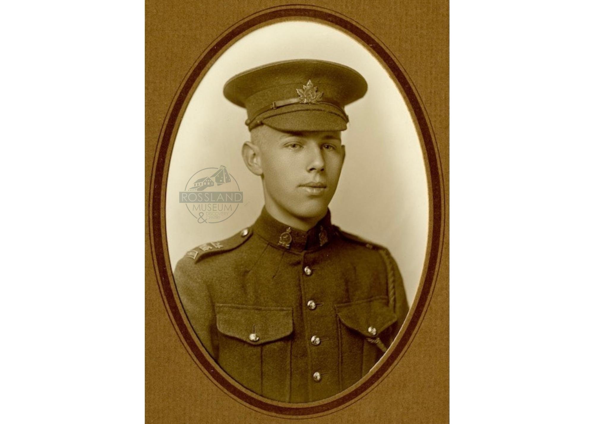  MS 74: Private Allen, circa 1916. 