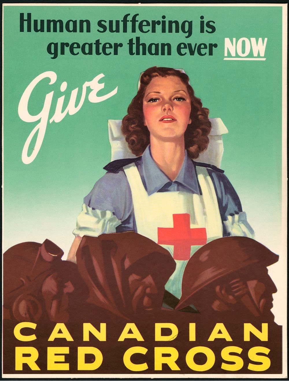  Canadian Red Cross Wartime Poster, circa 1939-1945.  Credit: Library and Archives Canada, R1300-1190. 