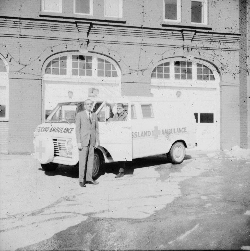  A2022.000.002.0588: Rossland ambulance, March 10, 1969. 