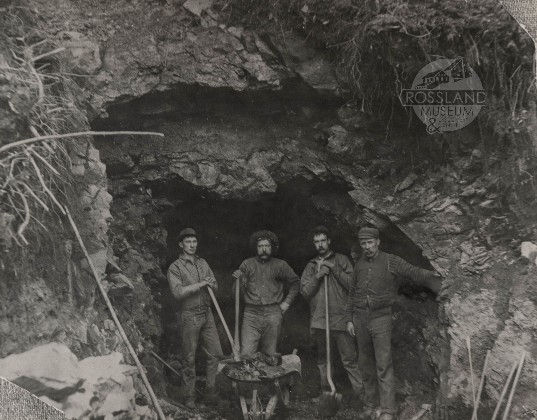#55-127: Starting a tunnel, Georgia Mine, before 1897
