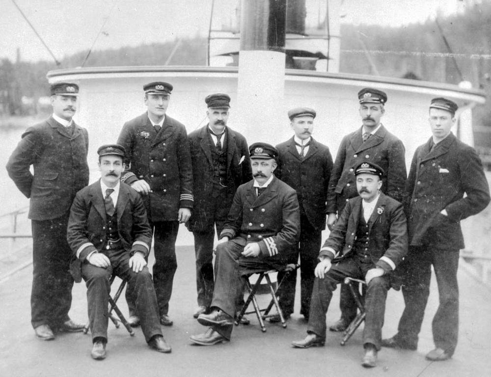  Crew of the  Rossland,  1898.  Image B-07517: Courtesy of BC Archives. 