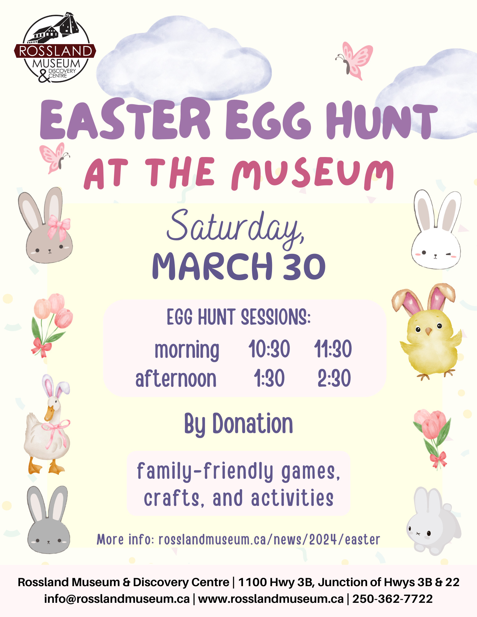 2024 Easter Egg Hunt at the Museum