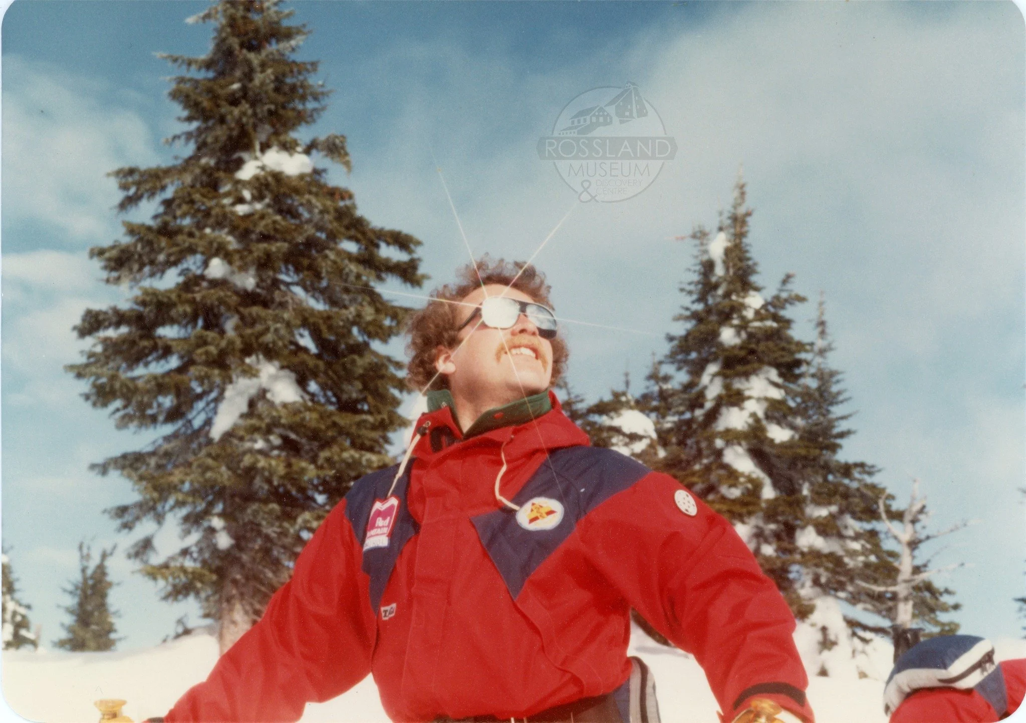 Monday was #InternationalSkiPatrolDay! Here's an incredible picture of Rollie Hill in the mid-1980s, wearing a Red ski patrol jacket. Thanks to all the ski patrollers who keep us safe out there! ⛷️ 

Want to learn more about the volunteer ski patrol 