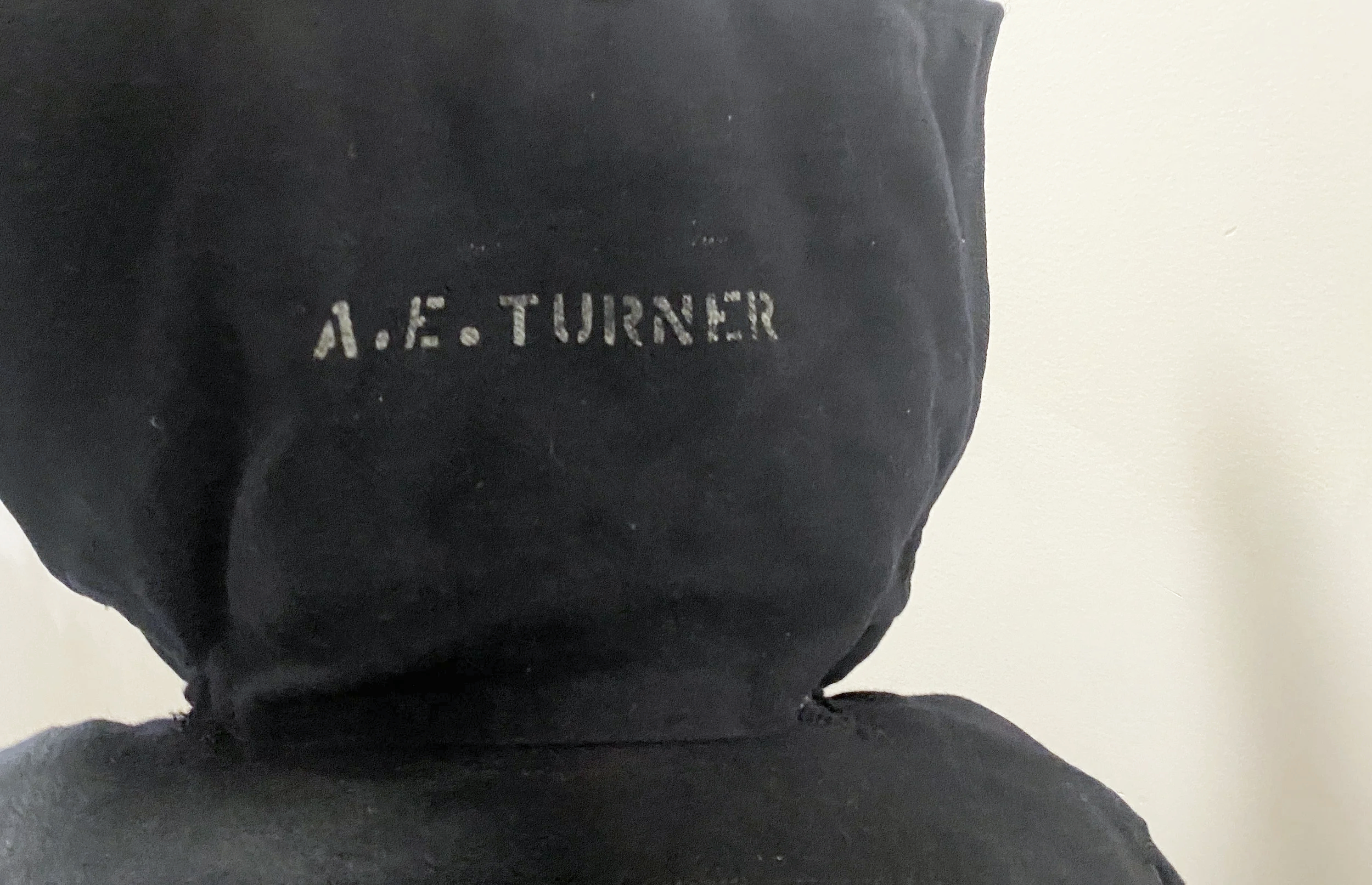 We didn't know who's uniform it was when it was donated - finding this on the tar flap was game changing and opened up an amazing story