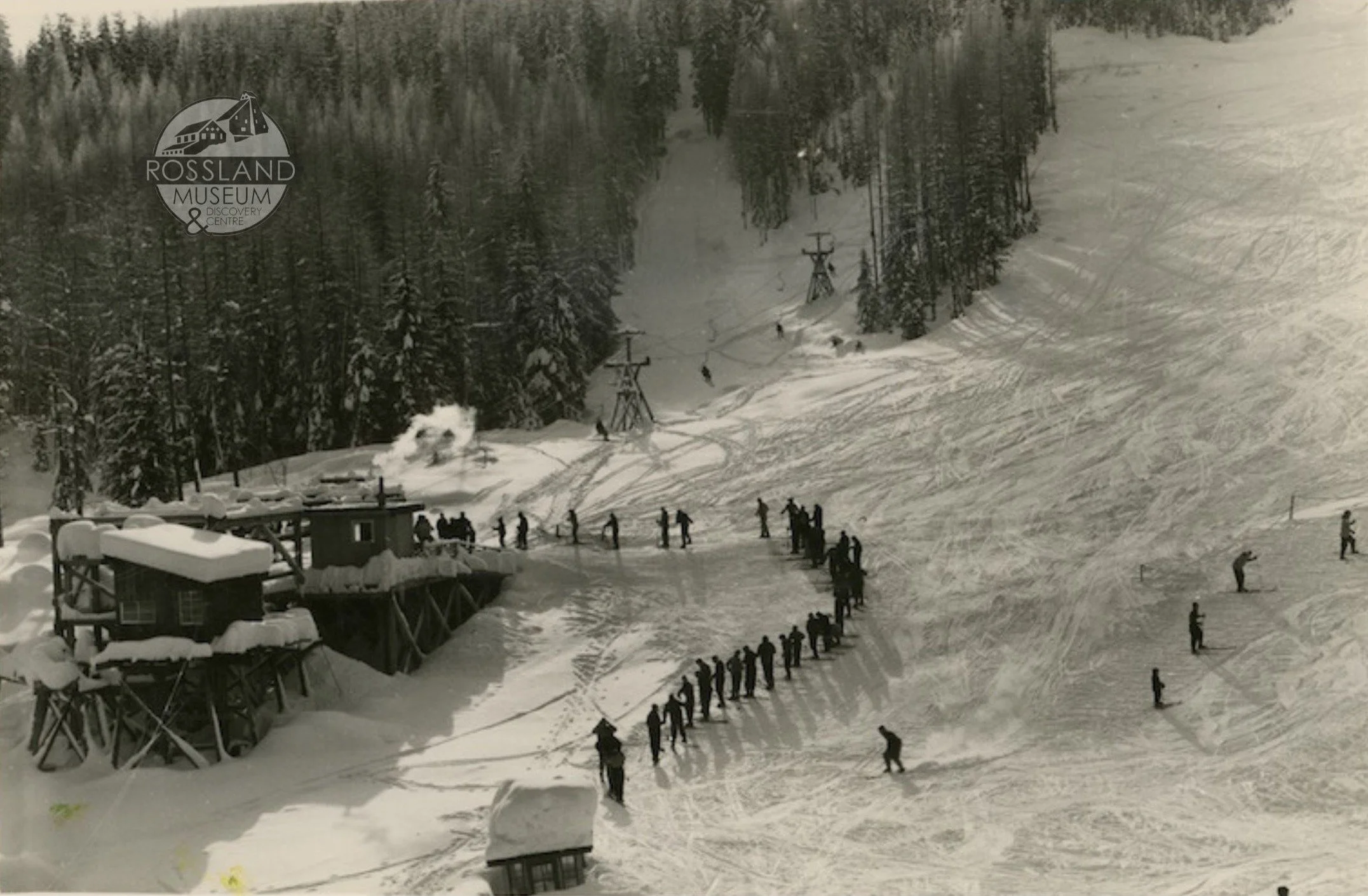  2289.0012: Red Chair lift line, January 1956 